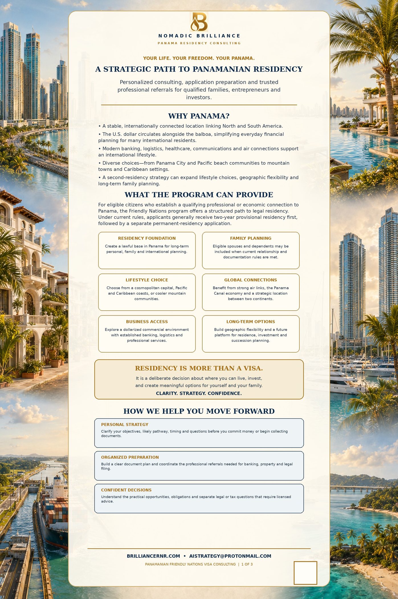 Panama Friendly Nations Visa Consulting — A Strategic Path to Panamanian Residency (Page 1 of 3)